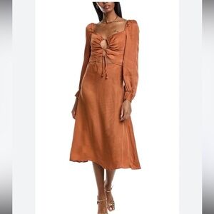 NWT farm rio cutout Carmel maxi dress